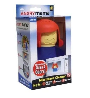 Очищувач для мікрохвильової печі Angry Mama, Паровий очищувач мікрохвильовки 3375245 фото