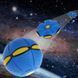 Складаний м'яч трансформер з підсвіткою, Літаюча тарілка Ball Disc 1215257 фото 2