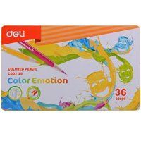 Кольорові олівці Deli Color Emotion, 36 кольорів 3501071 фото
