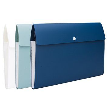 Папка-портфель Deli 8 відділень А4 Linfini на кнопці 3501329 фото
