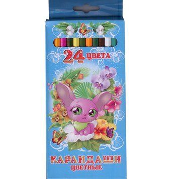 Цветные карандаши J_Otten Фанфики 24 цвета 3501089 фото