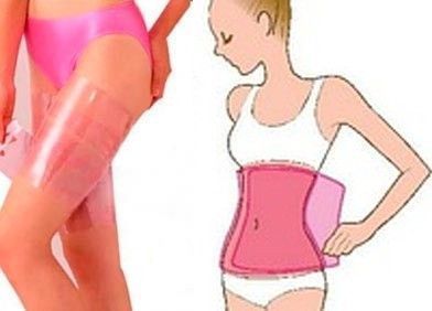 Пленка-сауна для живота Shape-up, Пленка для антицеллюлитного обертывания 3375985 фото