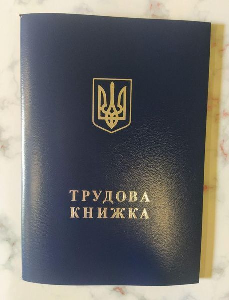 Трудовая книжка, оригинал 2833987 фото
