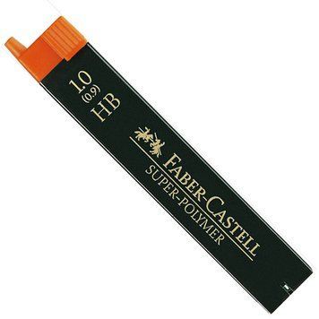Грифели Faber_Castell 0,9 мм средней твердости (12 штук) 3502023 фото