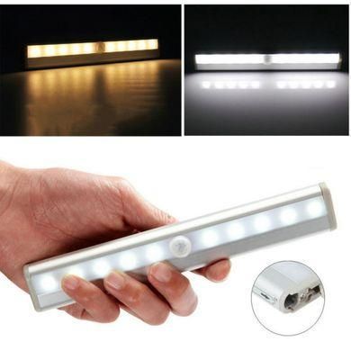 Світлодіодний бездротовий Led-світильник автоматичний з датчиком руху 3735041 фото