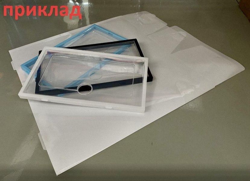 Органайзер-коробка для зберігання взуття, Бокс пластиковий для взуття, складний, білий (32*23*13 см) 3735140 фото