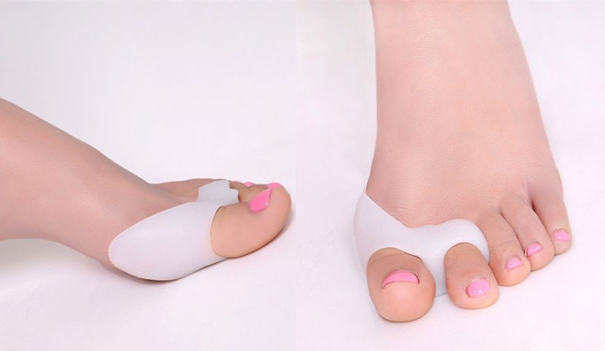 Подвійні Гелеві накладки Valgus Pro для корекції великих пальців стопи (Валгус Про) - 2 штуки 3378297 фото