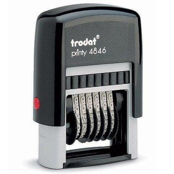 Нумератор Trodat ленточный шестизначный, 4 мм 3502387 фото