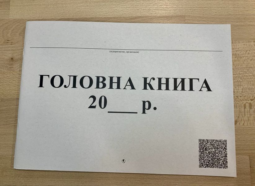 Головна книга А4, 48 аркушів, папір офсетний 2836882 фото