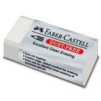 Набор безпылевых виниловых ластиков Faber_Castell, 2 штуки 3500366 фото
