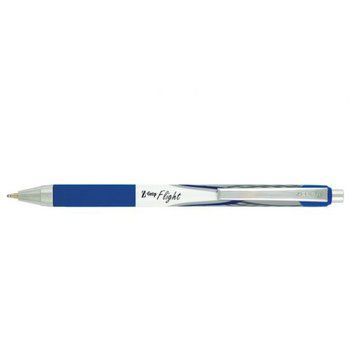 Ручка кулькова Zebra синій Z-Grip Flight 0.7mm White&Blue 2852485 фото