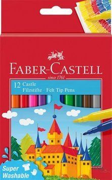 Фломастери Faber_Castell Felt Tip, 12 кольорів 3502196 фото