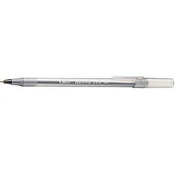 Ручка шариковая BIC Round Stic 1,0 мм, чёрная 3501657 фото