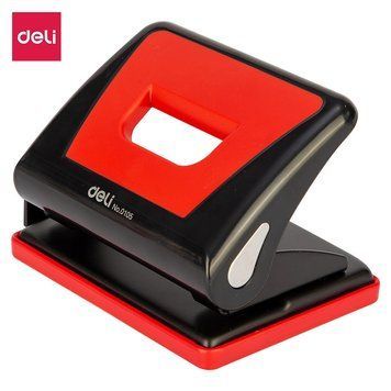 Дірокол Deli Soft на 15 аркушів, пластиковий 3500383 фото