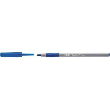 Ручка шариковая BIC Round Stic Exact с резиновым грипом 0,7 мм, синяя 3501658 фото