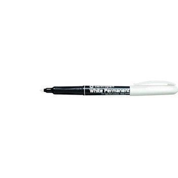 Маркер перманентный водостойкий Centropen 2686/11 белый, 1,2 мм Permanent White (для черных табличек) 2867296 фото