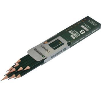 Карандаш графитовый Deli профессиональный шестигранный, маркировка В 3500991 фото